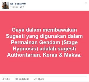 Sugesti Hipnotis